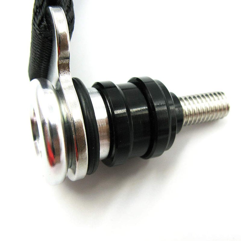 OTOM Rear Adjustable Rescue Strap Pull Strap Rope for Motorcycle Dirt Bike CRF YZF YZFX WR RMZ C2 (Black) - Image 4